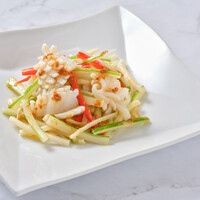 セロリとモンゴウイカの沙茶醤