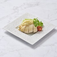 知床鶏のジンジャーソース添え