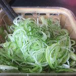 戸隠 富士店 - ネギ 3杯目から有料