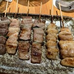 炭火焼鳥と水炊き 五郎一 - 焼鳥色々