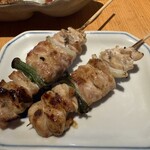 炭火焼鳥と水炊き 五郎一 - モモ（塩）