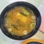 食事処 やまびこ - 味噌汁