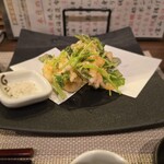 創彩和房ふじた - 富山白海老のかき揚げ