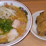 中華そば 陽気 広島駅前店 - 中華そば チャーシューおむすび