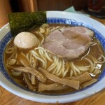 魂の中華そば - 味玉中華そば　1200円