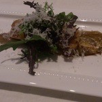 RISTORANTE YAGI - アンデーブの苦みと、ホタテのあまみが、いいわ～