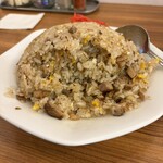 ラーメン 八雲 - チャーハン断面！