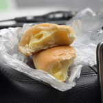 アサカベーカリー - クリームパン・断面