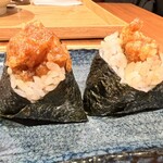 汁流 - 名物天むす(2個) 450円