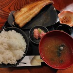 東家 - ホッケ焼定食　1200円