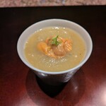 鉄板 薊 - ウニと長ナスの素麺