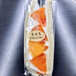 果菜実 サンドイッチ ラボ - 柿サンド