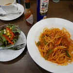 珈琲館 - 特製ナポリタンランチセット