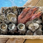 糸島牡蠣小屋ひろちゃんカキ - 料理写真: