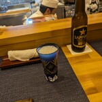 熟成鮨 ねざかなや - まずはビールで