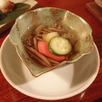 会津 田舎家 - じゅんさいの酢の物