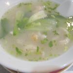 オリエンタルキッチン マリカ - ウェッ、チダウッ スープ（北部ミャンマー伝統 豚足スープ）　￥750