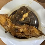 多け乃 - ひらめ頭あら煮 税込み350円