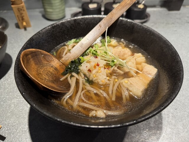 Stand Soba Sankaku Minamisenba Ten - Hommachi/Soba (Buckwheat