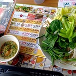 しゃぶ葉 - 高騰のお野菜も食べ放題！