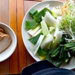 しゃぶ葉 - 野菜も取りまくり！