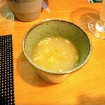 炭火焼き鳥 DABASHI - 鶏スープ