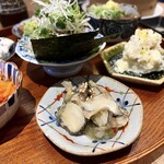 まちノ食堂 - つぶ貝わさび