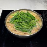 博多もつ鍋 やま中 - 味噌1名（3300円）