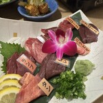 個室 馬刺し肉寿司 たてがみ - 