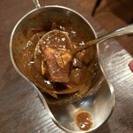 Cuit Bonne - ボンヌカレー辛口　茄子･スライスガーリック･チーズ