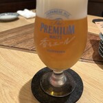 津之守坂今治焼き鳥TORYU - 生ビール