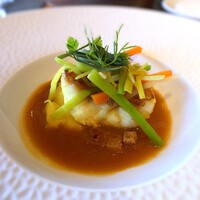 Restaurant Grand Cafe Fauchon - 能登のカサゴ　サフランの香るスープ仕立て