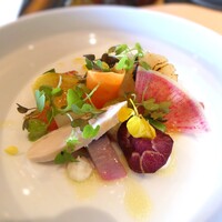 Restaurant Grand Cafe Fauchon - 秋の味覚たっぷりのサラダグルマン