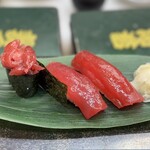 仙令鮨 JR仙台駅 3階店 - 鮪3貫セット