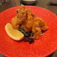 函館うに むらかみ 日本生命札幌ビル店 - タコの唐揚げ