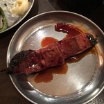 四文屋なん八 - 焼きとん　レバ　１００円