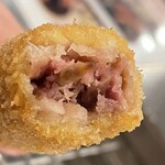 串かつ 七福神 - ミンチカツ