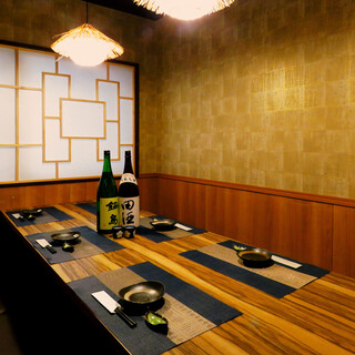 개인실 완비! 편안한 자리에서 특별한 연회를 즐길 수 있습니다◎ 대관 가능!