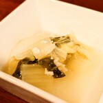 ビストロ コゥジィ - 小鉢の冷製も、ご飯の"おかず"になります。