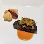 トレ・コローネ - 特選佐賀牛ヒレ肉のグリル　焼きナストリュフ風味