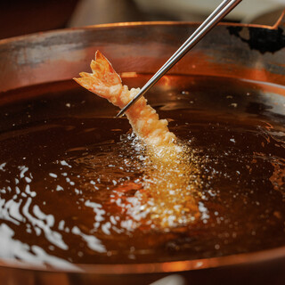 天麩羅のサクサク感を是非ご賞味ください。