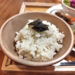 カフェローカル - 胚芽米美味しかった