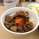 松屋  - キムカル丼