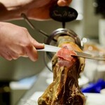 alfredo - 切りたては格別に美味しい。