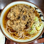 そばよし - 舞茸天そばアップ