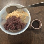 手打そば くりはら - あんみつ