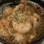 SAWAMURA Karuizawa Harunireterasu - 海老と蓮根のアヒージョ