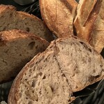 ベーカリー&レストラン 沢村 - お通しパン盛り合わせ2人分