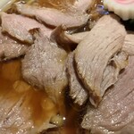 長岡食堂 - 切りたてのチャーシューです