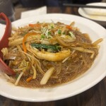 珉珉 - 初めて食べた春雨炒め、美味しかったー